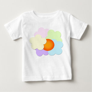 Pastell-Sonnenuntergang-Baby-T-Shirt Baby T-shirt