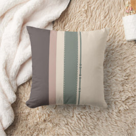 Pastell-Streifen Minimalistisches Geschenk für die Kissen