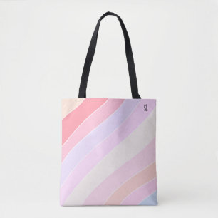 Pastell Streifen Personalisiert