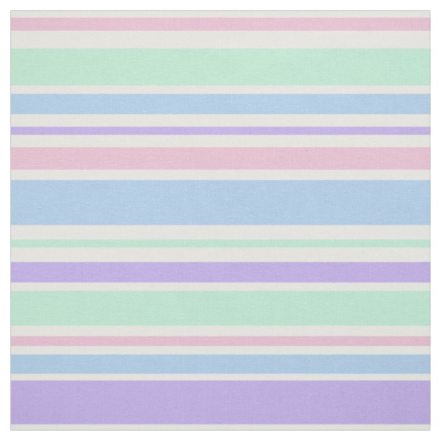 Pastell Stripes Fabric Stoff (Muster)