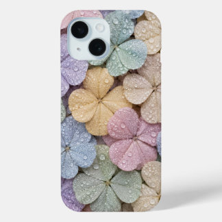 Pastell-Tau-Berührte-Kleeblüten-Ästhetik Case-Mate iPhone Hülle