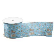 Pastell-Teddybär-Enten-Geschenkband