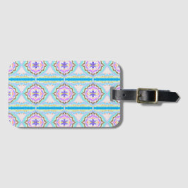 Pastell-Traum Boho-Geometrisches Kaleidoskop Gepäckanhänger