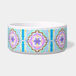 Pastell-Traum Boho-Geometrisches Kaleidoskop Napf