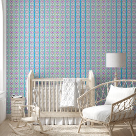 Pastell-Traum Boho-Geometrisches Kaleidoskop Tapete