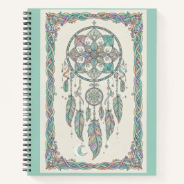Pastell-Traumfänger-Zelot-Bohemian-Art-Journal Notizbuch
