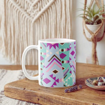 Pastell-Tribal-Geometrie