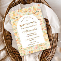 Pastell-Tropische-Tiere-Baby-Party