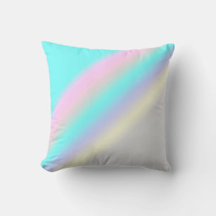 Pastell Türkis Pink Abstrakt Art Kissen Kissen