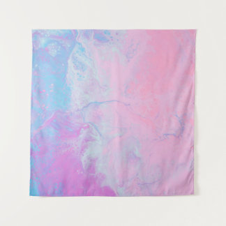 PASTELL UND BLAUE FARBE WANDTEPPICH