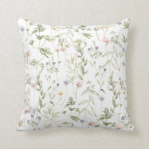 Pastell Vintage Blume Kissen