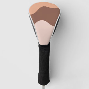 Pastell-Wandkunst Abstracte Blobs Farb Kombination Golf Headcover