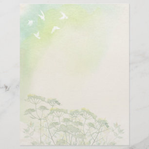 Pastell Watercolor Scrapbook Paper