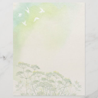 Pastell Watercolor Scrapbook Paper