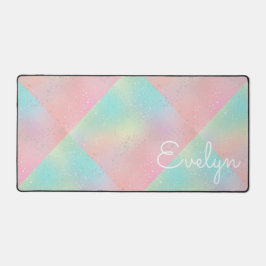 Pastell wirbelnde gefärbte Krawatte niedlich rosa, Schreibtischunterlage