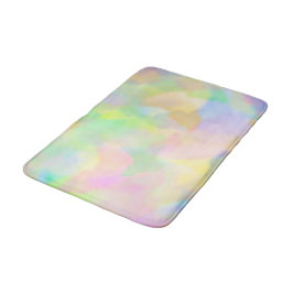 Pastellabstraktes Badematte