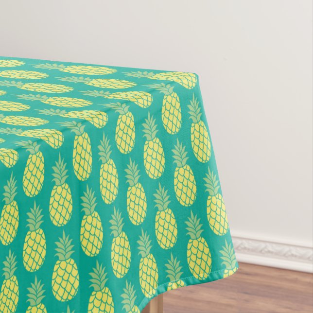 Pastellananas Tischdecke (Beispiel)