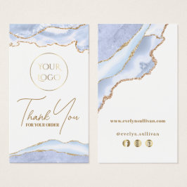 Pastellblau-Agarge-Packungsbeilage