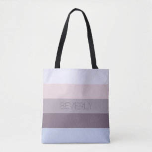 Pastellblau Graurosa 5 Farben Name Personalisiert
