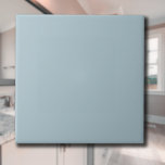 Pastellblau, solide Farbe | Classic | elegant Fliese<br><div class="desc">Pastellblau,  solide Farbe | Classic | elegant | Trendy | Stilvoll | Geschenk</div>