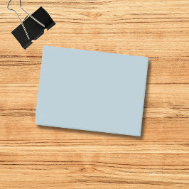 Pastellblau, solide Farbe | Classic | elegant Post-it Klebezettel