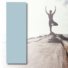 Pastellblau, solide Farbe | Classic | elegant Yogamatte