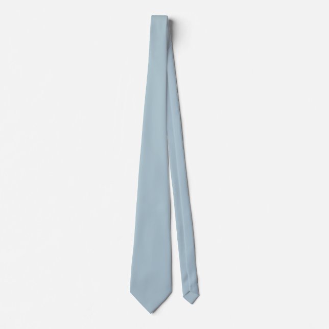 Pastellblau, solide Farbe Krawatte (Vorderseite)