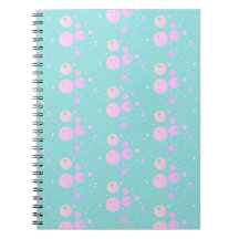 Pastellblaue rosa ästhetische Kreis-Punkt-Design