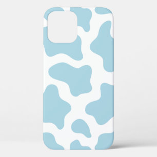 Pastellblauer Kuhdruck Kawaii Case-Mate iPhone Hülle