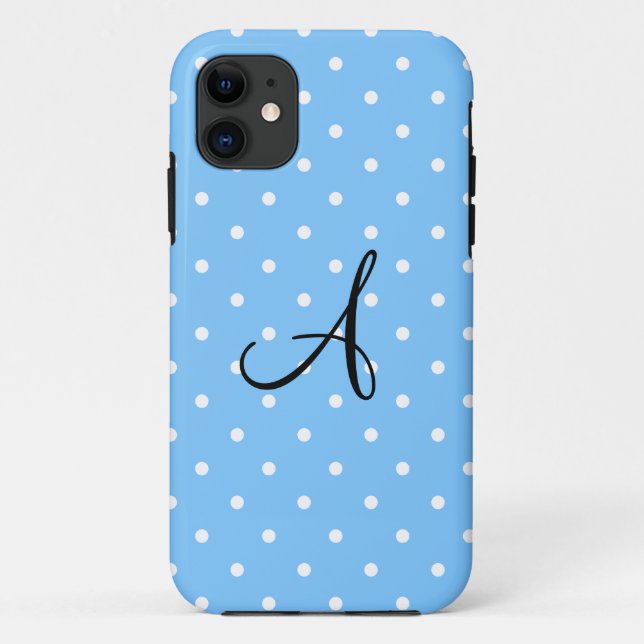 Pastellblauer Pollentuch Case-Mate iPhone Hülle (Rückseite)