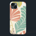 Pastellblumenreben und Blätter auf Case-Mate iPhone Hülle<br><div class="desc">Blumenreben und Blätter in den Pastellfarben ist die Themen dieses Stückes durch Heidekraut J. Vess. Die Mischung der Pastelle auf dem Sahnehintergrund hilft der Malerei,  heraus zu stehen,  ohne die Richtungen zu überwältigen. Setzen Sie diesen tropischen Druck in Ihr Zuhause heute ein!</div>