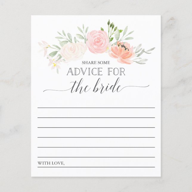 Pastellblush Doppelseitiges Brautparty Datum Nacht Flyer (Hinten)