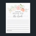 Pastellblush Doppelseitiges Brautparty Datum Nacht Flyer<br><div class="desc">Erleben Sie das Party mit dieser lustigen DOUBLE-Brautparty-Aktivität! Eine Seite ist die Idee,  Ihre Lieblingsdatumsnacht zu teilen - und die andere ist "Einige Ratschläge teilen!". Doppelte den Spaß zum Preis von einem! Sehen Sie sich die gesamte Kollektion an,  um mehr passende Artikel zu finden!</div>