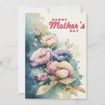 Pastellblüten zum Muttertag in Türkis