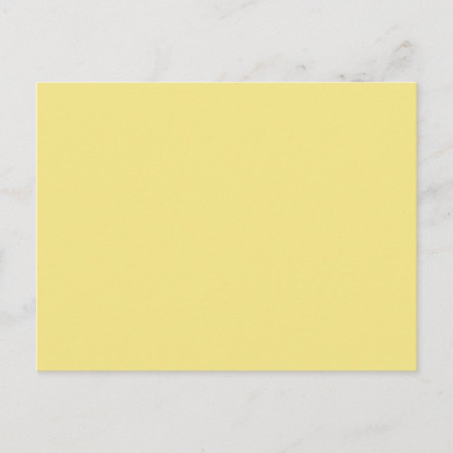 Pastellbutter, gelber Hintergrund bereit zur Anpas Postkarte (Vorderseite)