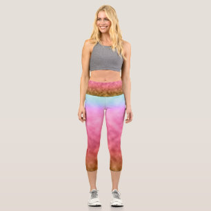 Pastelldrift Capri Leggings