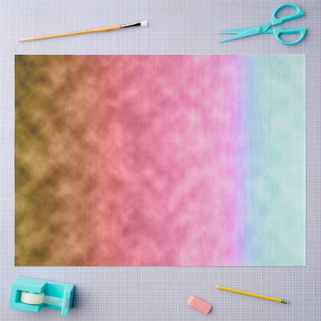 Pastelldrift Seidenpapier (Basteln)