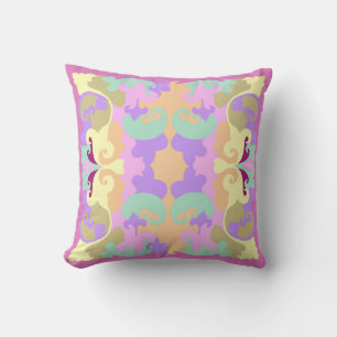 Pastelle Reversible Throw Kissen