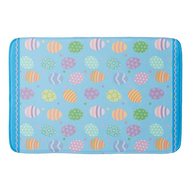 Pastelleier Badematte (Vorderseite)