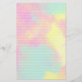 PastellfarbAquarell gezeichnetes Papier