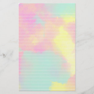 PastellfarbAquarell gezeichnetes Papier