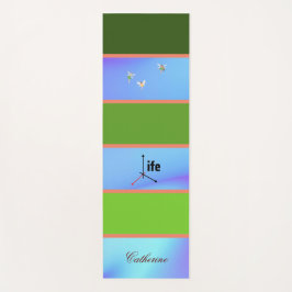 Pastellfarbe für Ästhetik Yogamatte