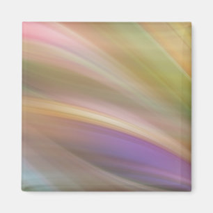Pastellfarben Abstrakt Magnet