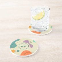 Pastellfarben abstrakte Formen moderner Hintergrun