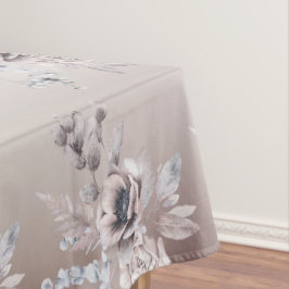 Pastellfarben Blau Beige Blume Tischdecke