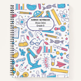 Pastellfarben, einfacher Illustrationsstil Notizbuch