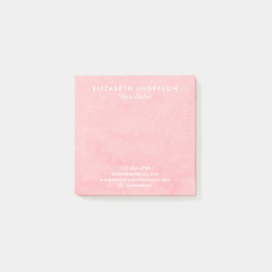 Pastellfarben für die Aquarellbilder Post-it Klebezettel