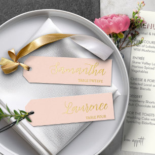 Pastellfarben für goldfarbene Fohlen Peach 8 Name  Folien Feiertagskarte