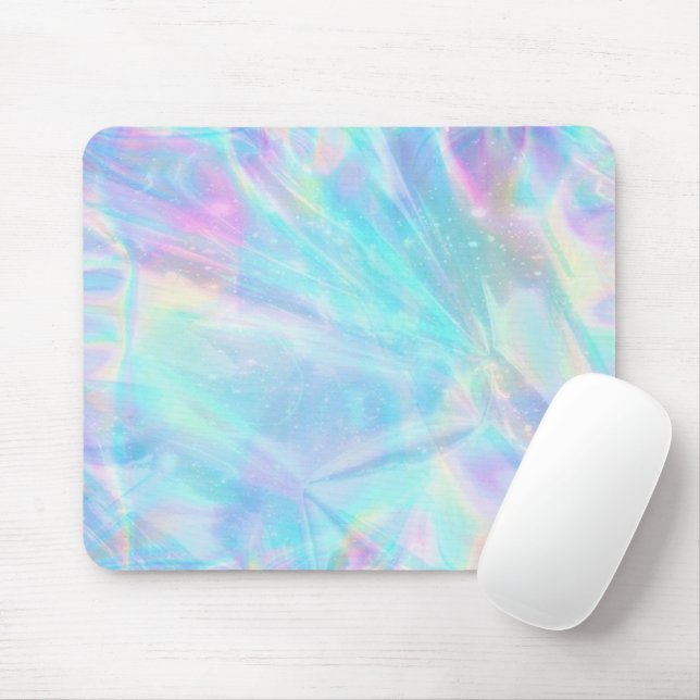 Pastellfarben Imitate holografisches Effekt-Mauski Mousepad (Mit Mouse)