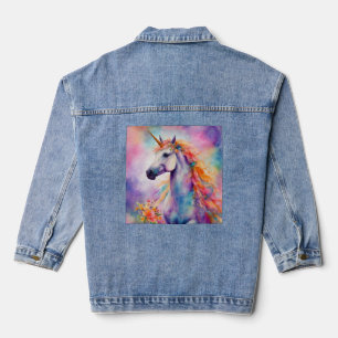 Pastellfarben Jeansjacke